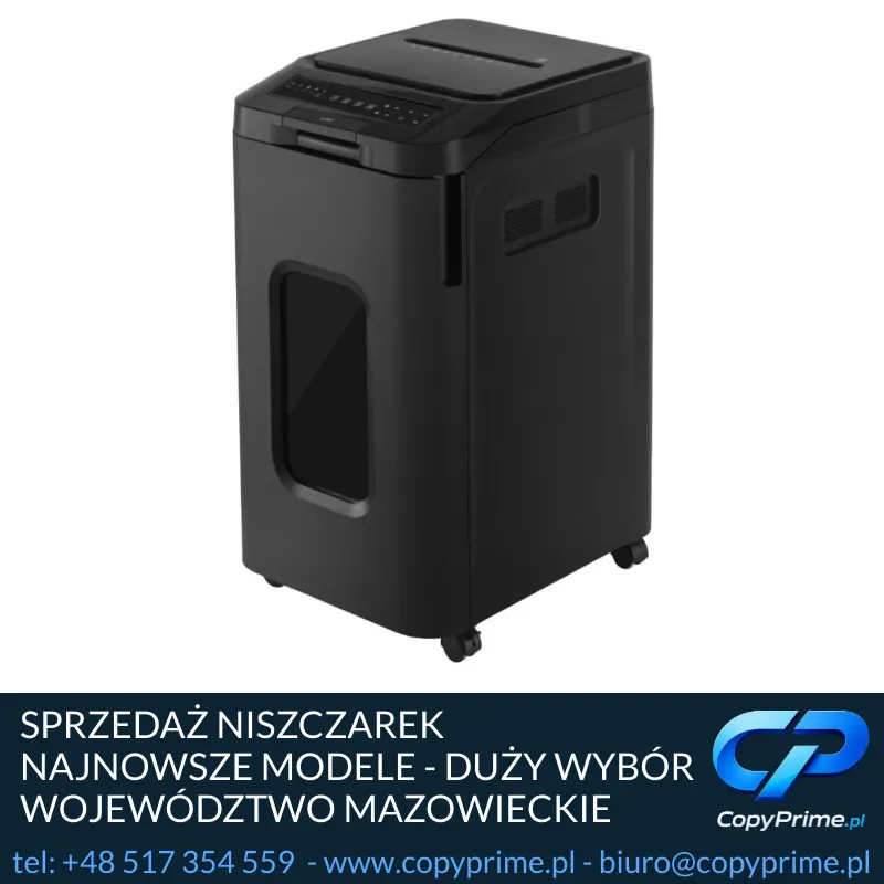 sprzedaż niszczarek województwo mazowieckie